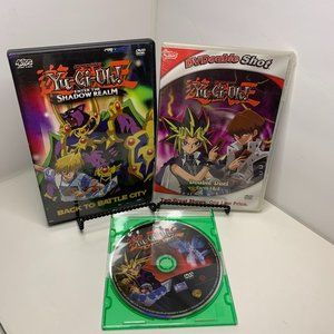 Yu-Gi-Oh DVD Bundle: The Movie, Back to battle city & Double Duel 1 & 2